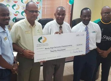 We are the title sponsor for this year’s sports entitled, “The Bank of Nevis High School Championship”