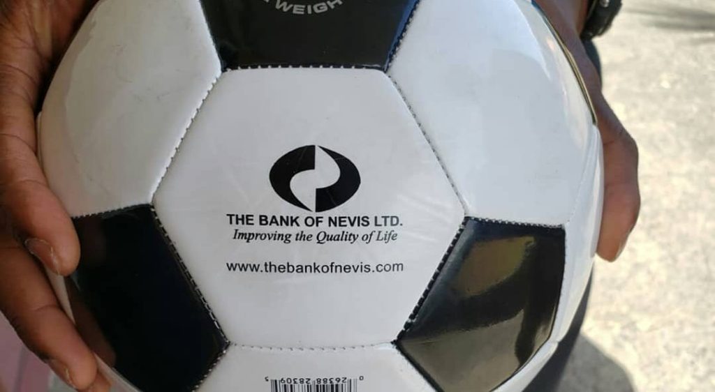 The Bank of Nevis Limited sponsors Emmanuel Richards Summer Football Program