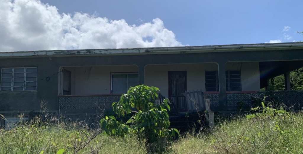 1.116 acre of land with residential building at Camps Estate
