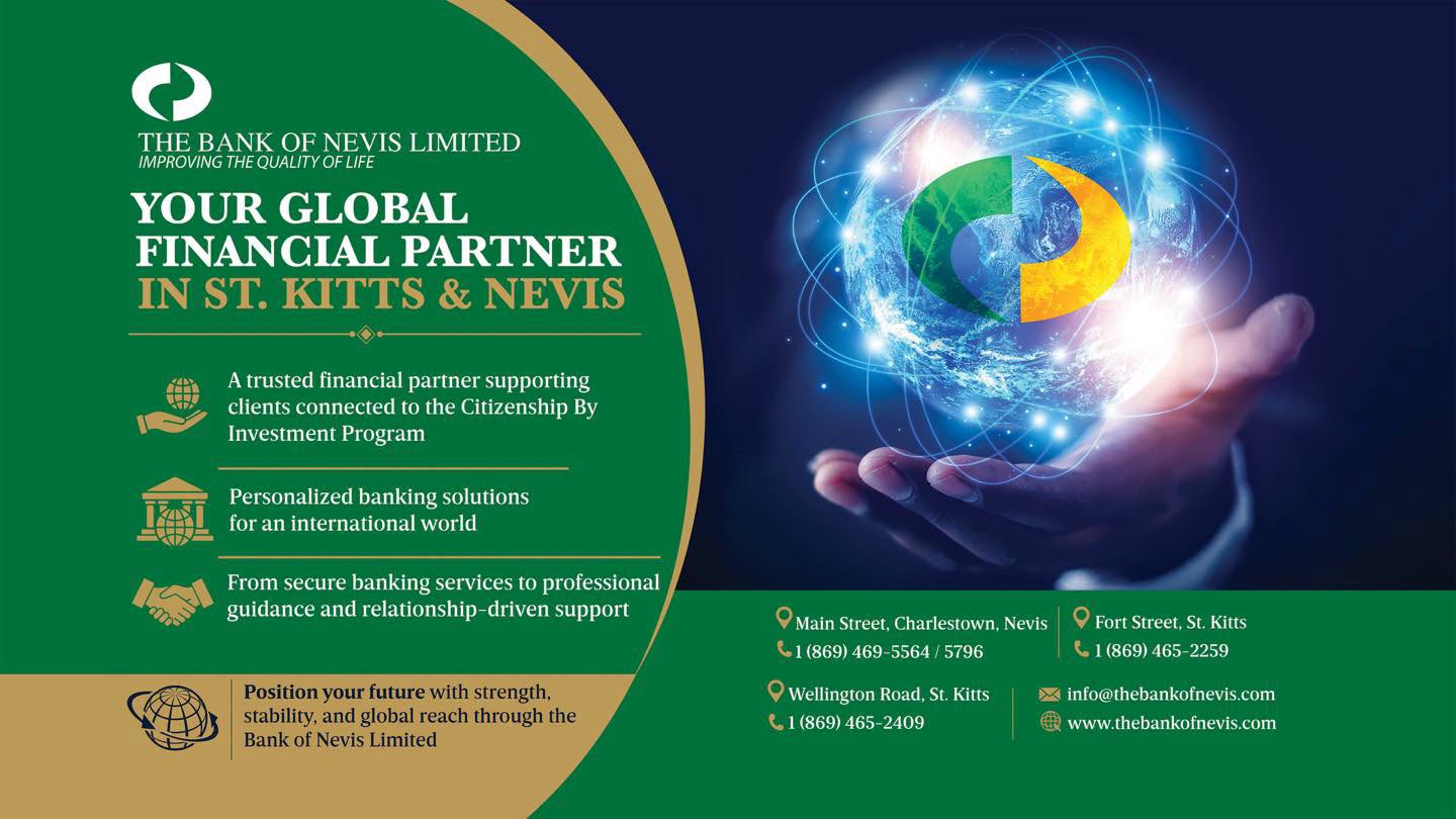 The Bank of Nevis — Your global financial partner